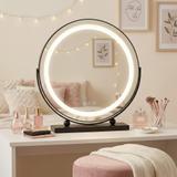 Mirror LED MAKE-UP Black 40 cm