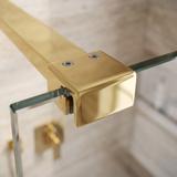 Stabilisierungsstange für Duschwand 150 cm Rea Gold