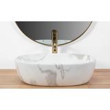 Aufsatzwaschbecken Rea Amelia Marmo Shiny