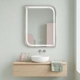 Зеркало LED ZONE 80x60 BRUSH NICKEL