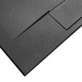 Bazalt long Black 80x100 tuš kada