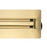 Linijski odtok REA Neox Slim pro Brush Gold 100