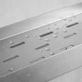 Bathroom shelf SF03 60cm steel brush