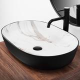 Aufsatzwaschbecken Rea CLEO BLACK AIAX MATT
