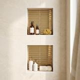 Mosaik Dekor P14457 30x30cm Gold Glass