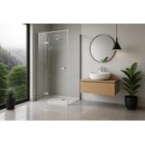 Cabine de duche Rea Atlas 80x100 Chrome
