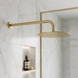 Duscharm rund REA JS-9021 40cm Brush gold