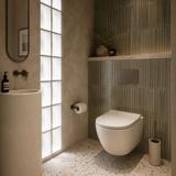 toilet bowl REA Focus Tornado Creme