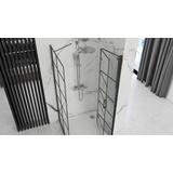 Duschkabine Rea Molier Black 110x90