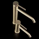 Bathroom faucet Rea Rivo Brush Gold