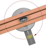 Odtokový žlab NEO Slim Pro brushed copper 70