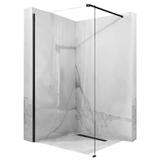 Paroi de douche Rea Aero Black Mat 110