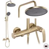 Komplet za prhanje PREMIUM Rea Como M2 Brush Gold