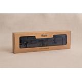 Badezimmer-Accessoire-Set GRID Black 4-teilig