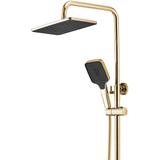 Duschgarnitur mit Thermostat REA ROB Gold