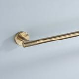 Enkel handdukshängare 6603 Modern Borstad Guld