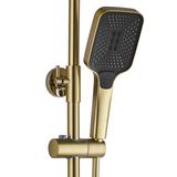 Σετ ντουζιέρας με θερμοστάτη REA ROB Brushed Gold