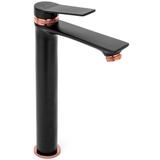 Robinet de lavabo Rea Viral Black-rose gold High