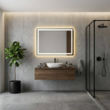 Spiegel LED 80x60cm P10407
