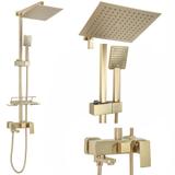Duschgarnitur REA JACK BRUSHED GOLD