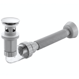 Waschbecken-Siphon Klik-Klak Universal REA Flow Chrome