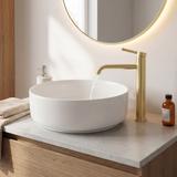 Bathroom faucet Rea Rivo Brush Gold
