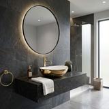Opzetwastafel Rea Sofia Gold/White