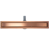 Linear drainage REA Neox pro Brushed Copper 90