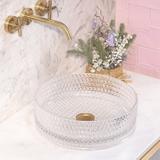 Countertop washbasin Rea Cristal Transparent