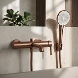 Wannenarmatur REA Ontario Side Brush Copper