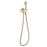 Bidet faucet  Lungo Loop Gold Brush