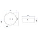 Countertop washbasin REA Florisa