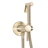 Bidet faucet  Lungo Loop Gold Brush