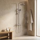 Thermostat Duschset Lungo Diamond Gold