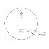 Spiegel LED 70cm FFJ70