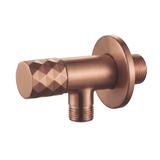 Vinkelventil Diamond 03 1/2" x 3/8" Brush Copper