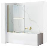Badewanneaufsatz Rea Fabian Gold 100