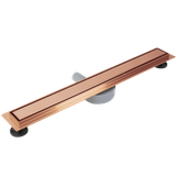 Scarico lineare REA Neox pro Brush Copper 100