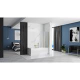 bathtub screen Rea Agat-2 100 BRUSH GOLD