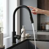 Смеситель кухонный Rea Fresh Touch Black Matt