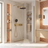 Душ система за вграждане Rea Uni Brush Gold  + BOX