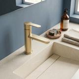 Waschbeckenarmatur Rea Arcos Brush Gold