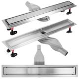 Linear drainage REA Neox Superflow BRUSH NICKEL 50