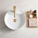 Bathroom faucet Rea Rivo Brush Gold