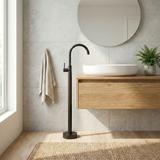 Basin mixer Rea Lungo Black