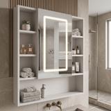 LED-Spiegelschrank Rea Luna 70x80cm