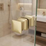 Shower door handle Rea 04 Brushed Gold