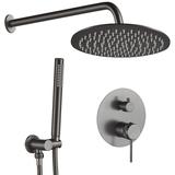 Unterputz Duschset Rea Lungo Grip Gun Grey + BOX