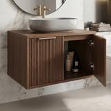 Waschtischunterschrank Rea Core 60cm Brown