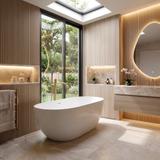 Free-standing faucet Rea Venti Brush Gold